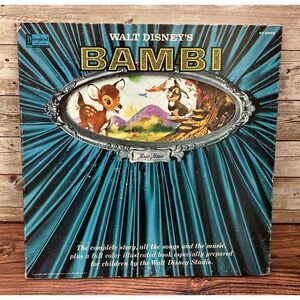 Walt Disney's Bambi‎ Magic Mirror Vinyl Record ST 3903 (1960)